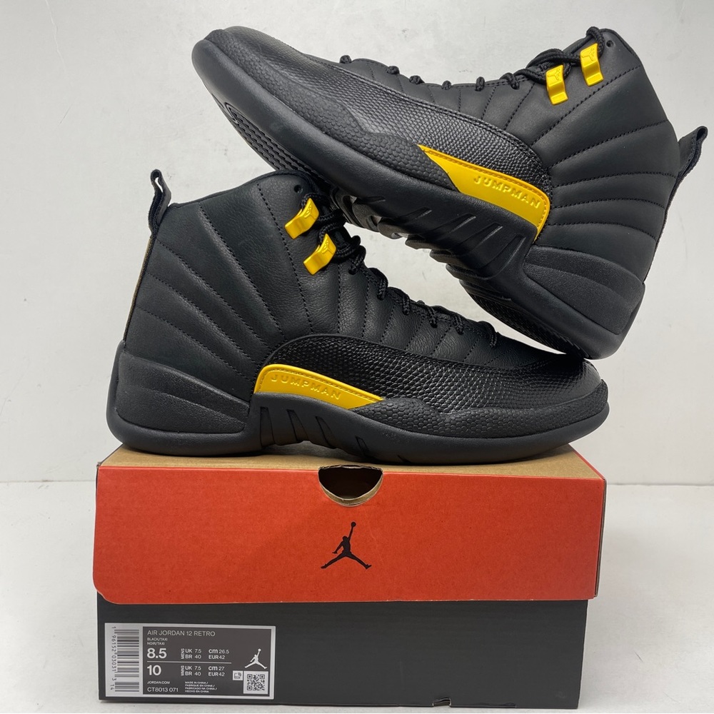 Nike Air Jordan 12 Retro “Black Taxi” 2023